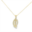 Diamond Leaf Pendant