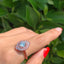 Round Diamond Halo Engagement Ring