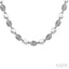 Silver Bold Mariner Link Diamond Fashion Necklace