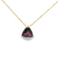 Rhodolite Garnet & Diamond Pendant