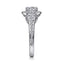 Round Diamond Halo Engagement Ring