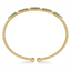 Bujukan Blue Topaz Bangle Bracelet