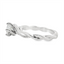 Round Diamond Twist Solitaire Engagement Ring