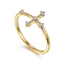 Diamond Cross Fashion Ring
