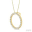 Circle Diamond Pendant