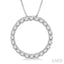 Circle Diamond Pendant