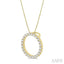 Circle Diamond Pendant