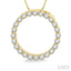 Circle Diamond Pendant
