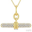 T-Bar Diamond Fashion Pendant