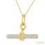 T-Bar Diamond Fashion Pendant