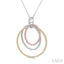 Circle Diamond Fashion Pendant