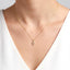 Classic 'B' Initial Diamond Pendant