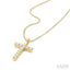 Classic 'T' Initial Diamond Pendant