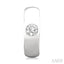 Round Shape Bezel Diamond Huggie Earrings