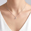 Script 'A' Initial Diamond Pendant