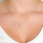 Script 'A' Initial Diamond Pendant