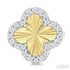Clover Fluted Diamond Fashion Earrings
