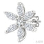 Floral Diamond Fashion Earrings