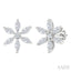 Floral Diamond Fashion Earrings