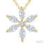 Floral Diamond Fashion Pendant