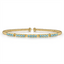 Bujukan Blue Topaz Bangle Bracelet