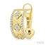 Clover Diamond Fashion Hoop Earrings