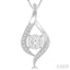 Round Shape Lovebright Diamond Pendant