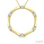 Diamond Fashion Bamboo Pendant