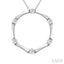 Petite Diamond Fashion Bamboo Pendant