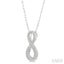 Infinity Diamond Pendant
