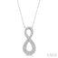 Infinity Diamond Pendant