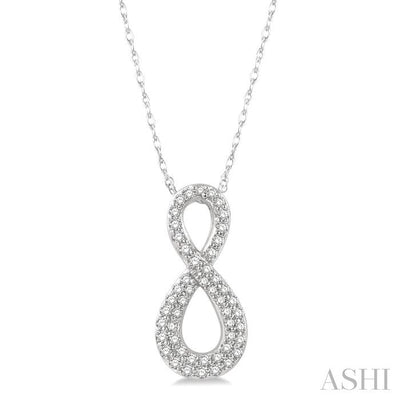 Infinity Diamond Pendant