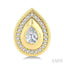 Pear Shape Art Deco Diamond Fashion Earrings