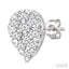 Pear Shape Lovebright Diamond Stud Earrings