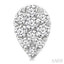 Pear Shape Lovebright Diamond Stud Earrings