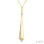 Tapered Drop Diamond Fashion Pendant