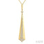 Tapered Drop Diamond Fashion Pendant