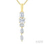 Mixed Shape Diamond Fashion Pendant