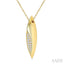 Marquise Shape Diamond Fashion Pendant