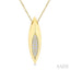 Marquise Shape Diamond Fashion Pendant