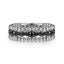 Bujukan Sterling Silver Black Spinel Fashion Ring