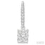 Cushion Shape Lovebright Essential Diamond Earrings