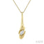 Twist Diamond Fashion Pendant