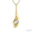 Twist Diamond Fashion Pendant