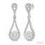 Pear Shape Lovebright Diamond Earrings
