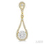 Pear Shape Lovebright Diamond Earrings