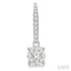 Round Shape Lovebright Essential Diamond Earrings