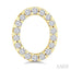 Block 'O' Initial Diamond Earrings