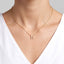 Block 'H' Initial Diamond Pendant