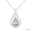Pear Shape Diamond Fashion Pendant